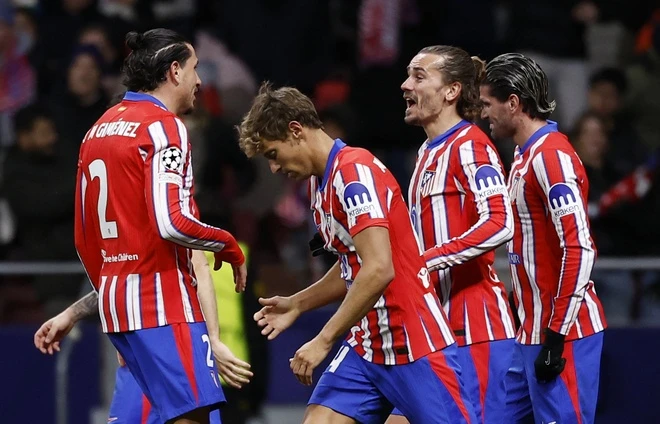 Sự kiện Atletico Madrid bị loại khỏi Champions League