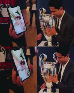 Cuộc gọi ý nghĩa giữa Nasser Al-Khelaifi và Thiago Silva
